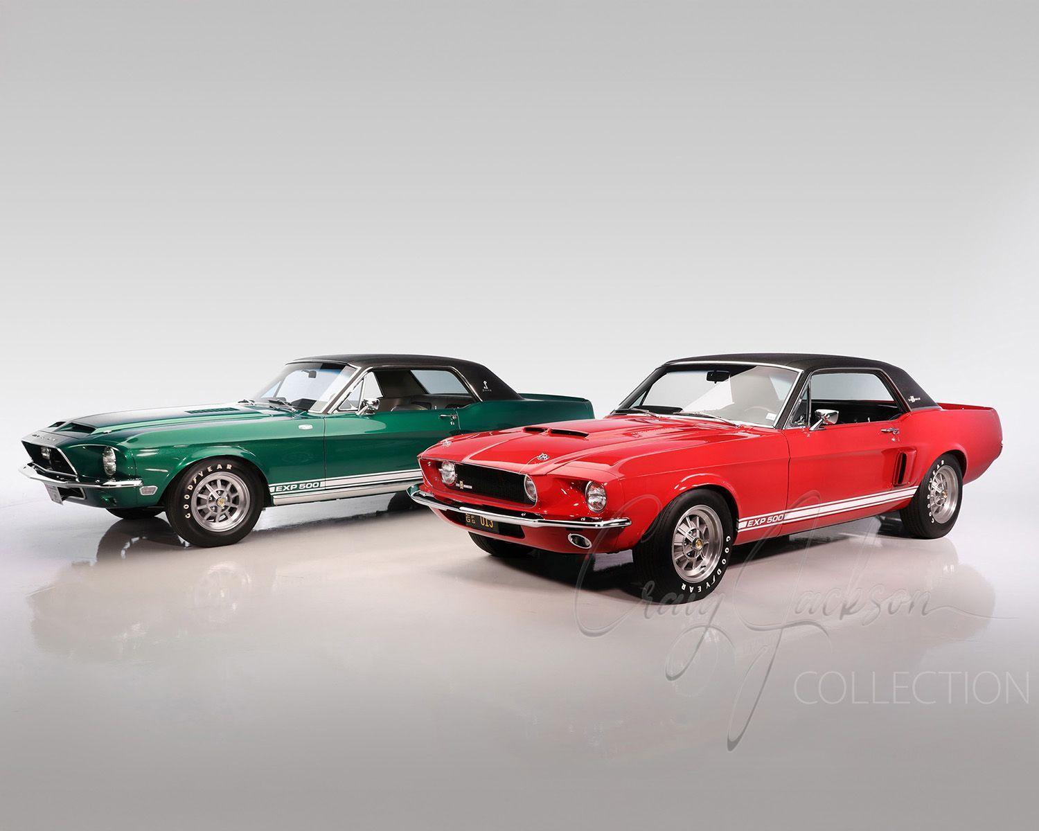 SHELBY HISTORY: Carolyn and Craig Jackson to Showcase EXP500 prototypes “Little Red” and “Green Hornet” at Shelby Anniversary Event